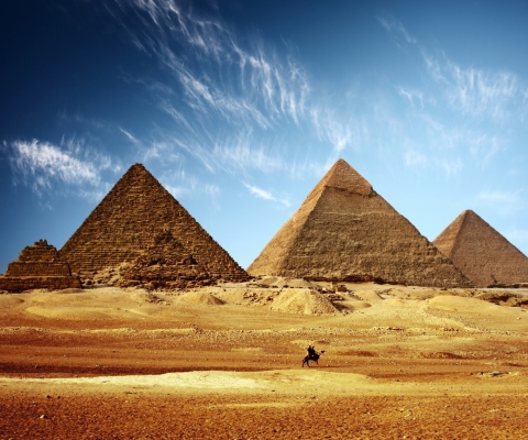 Das Pyramids Wallpaper 480x400