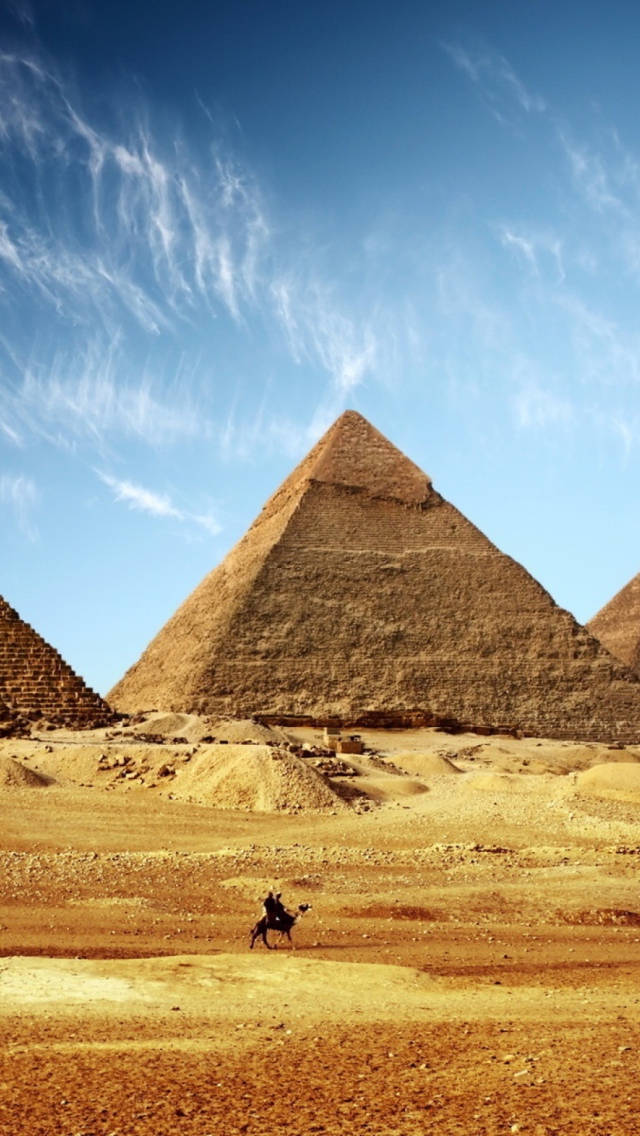 Pyramids wallpaper 640x1136