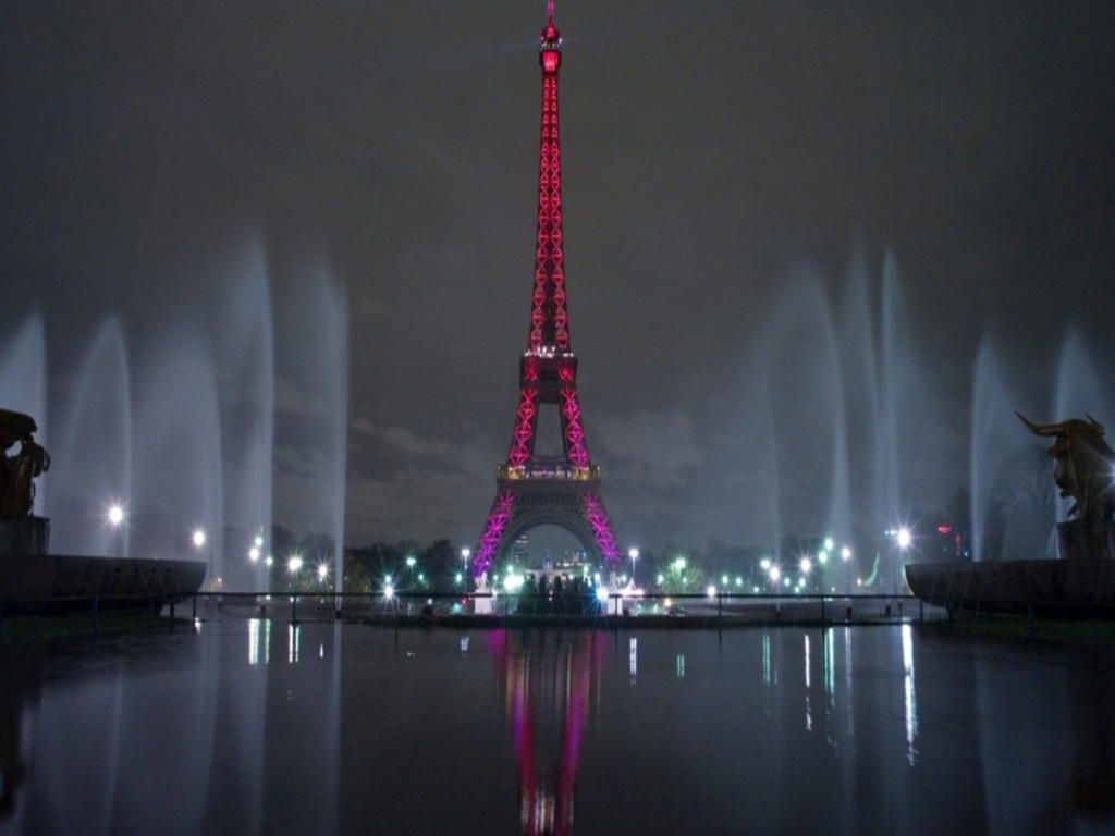 Обои Paris - City Of Love 1024x768