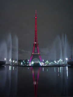 Screenshot №1 pro téma Paris - City Of Love 240x320