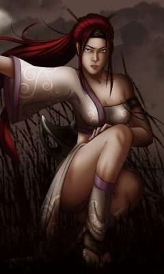 Screenshot №1 pro téma Heavenly Sword, Nariko 240x400