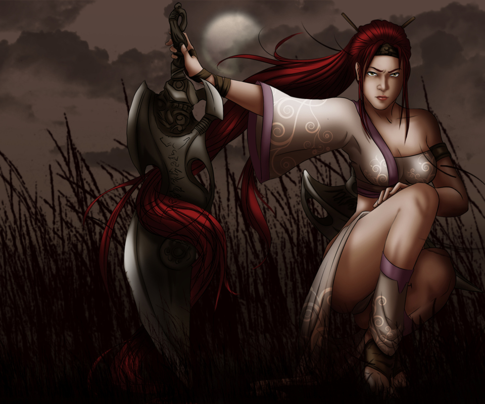 Screenshot №1 pro téma Heavenly Sword, Nariko 960x800