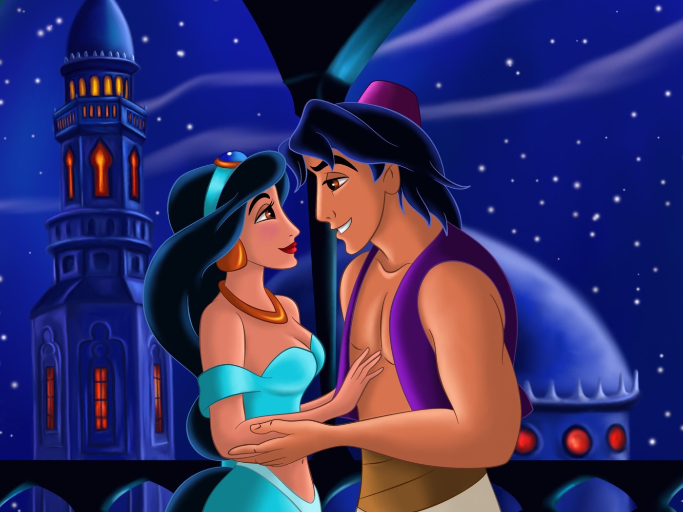 Screenshot №1 pro téma Aladdin Walt Disney 1400x1050