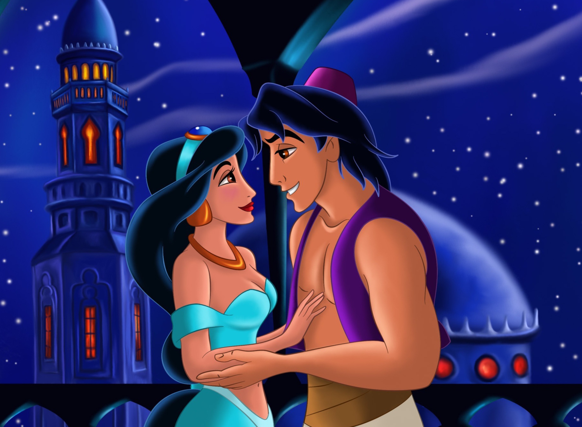 Обои Aladdin Walt Disney 1920x1408