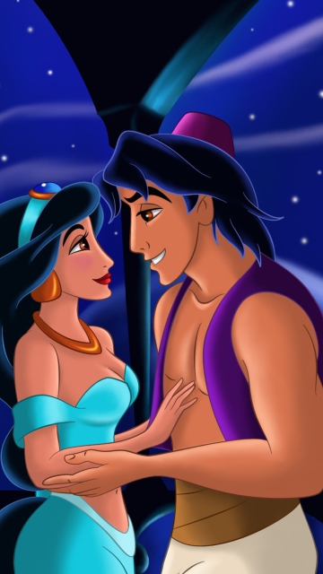 Обои Aladdin Walt Disney 360x640