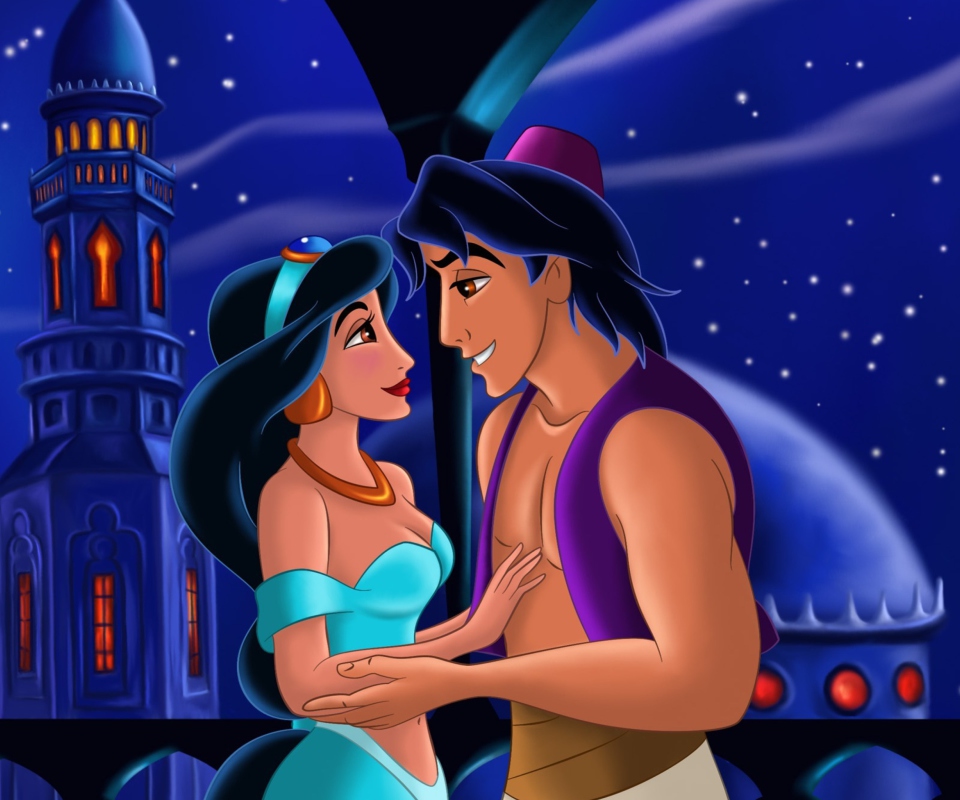 Screenshot №1 pro téma Aladdin Walt Disney 960x800