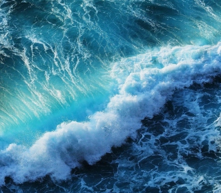 Strong Ocean Waves papel de parede para celular para iPad 3
