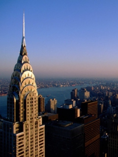 Das Chrysler Building Wallpaper 240x320