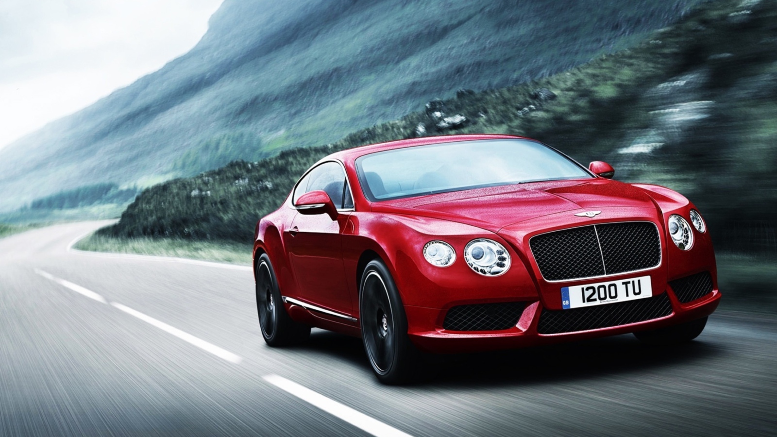 Red Bentley Continental screenshot #1 1600x900