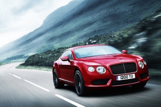 Red Bentley Continental - Obrázkek zdarma 