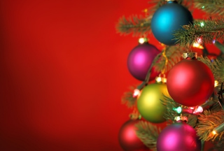 Christmas Tree Balls - Obrázkek zdarma pro HTC One