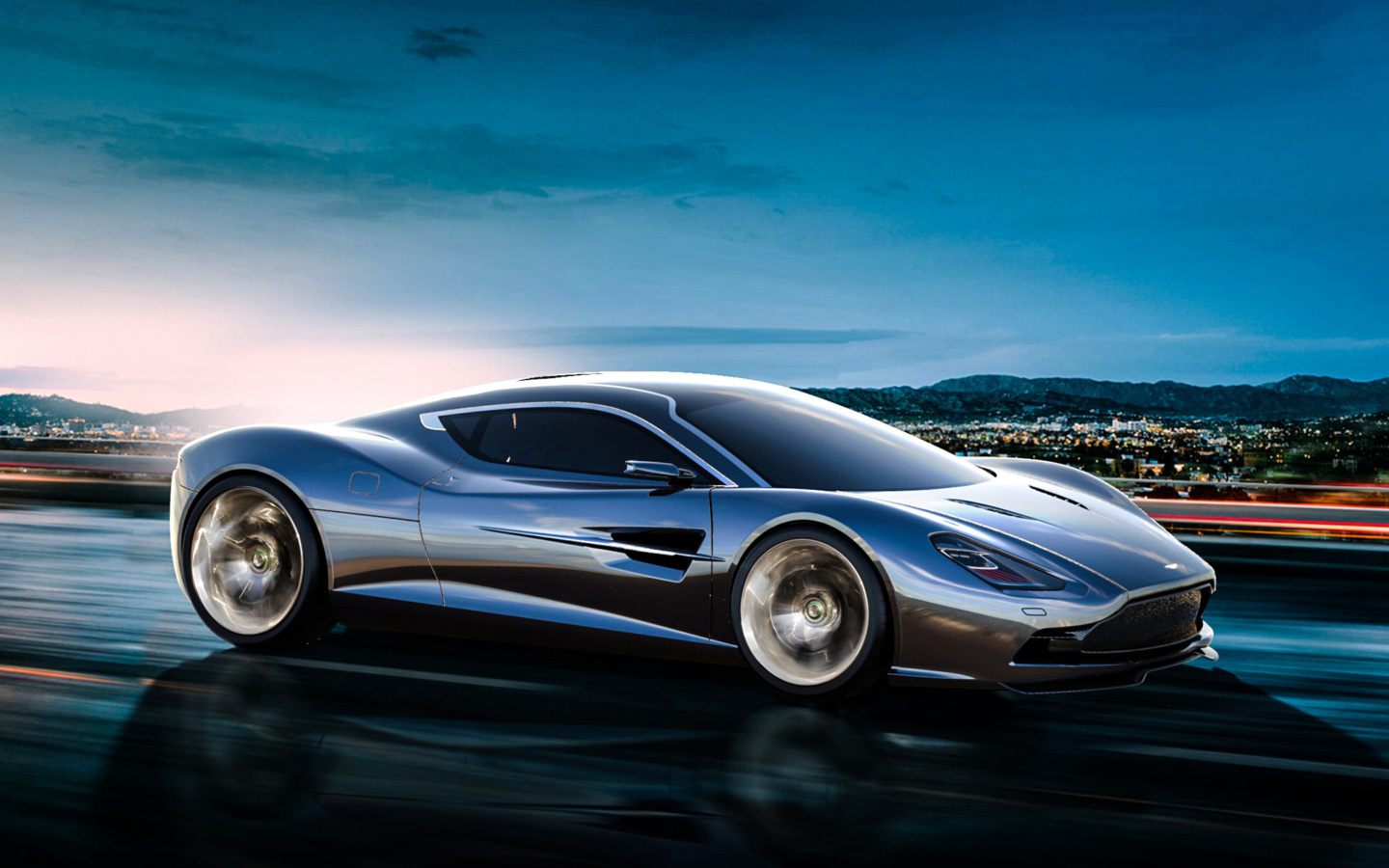 Fondo de pantalla Aston Martin DBC Concept 1440x900