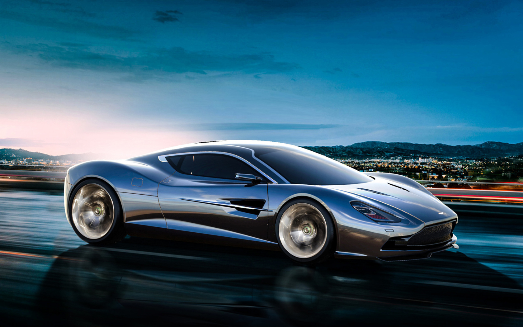 Das Aston Martin DBC Concept Wallpaper 1680x1050