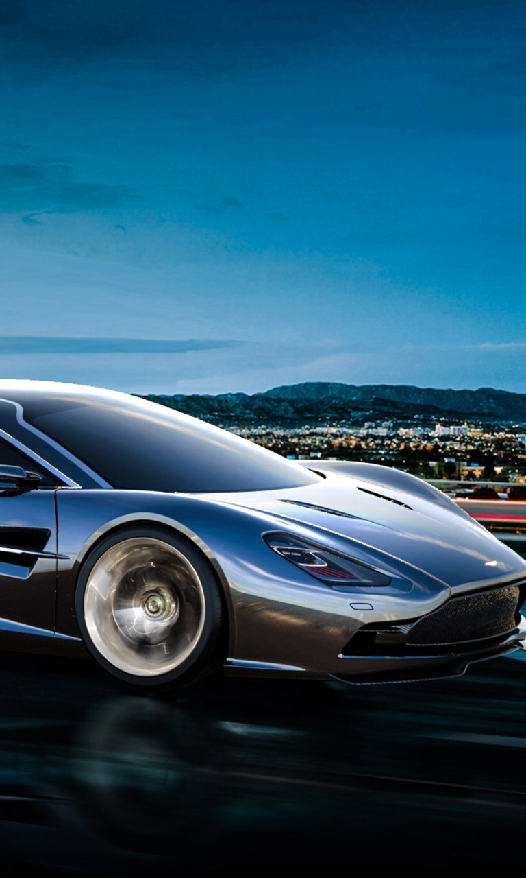 Das Aston Martin DBC Concept Wallpaper 768x1280