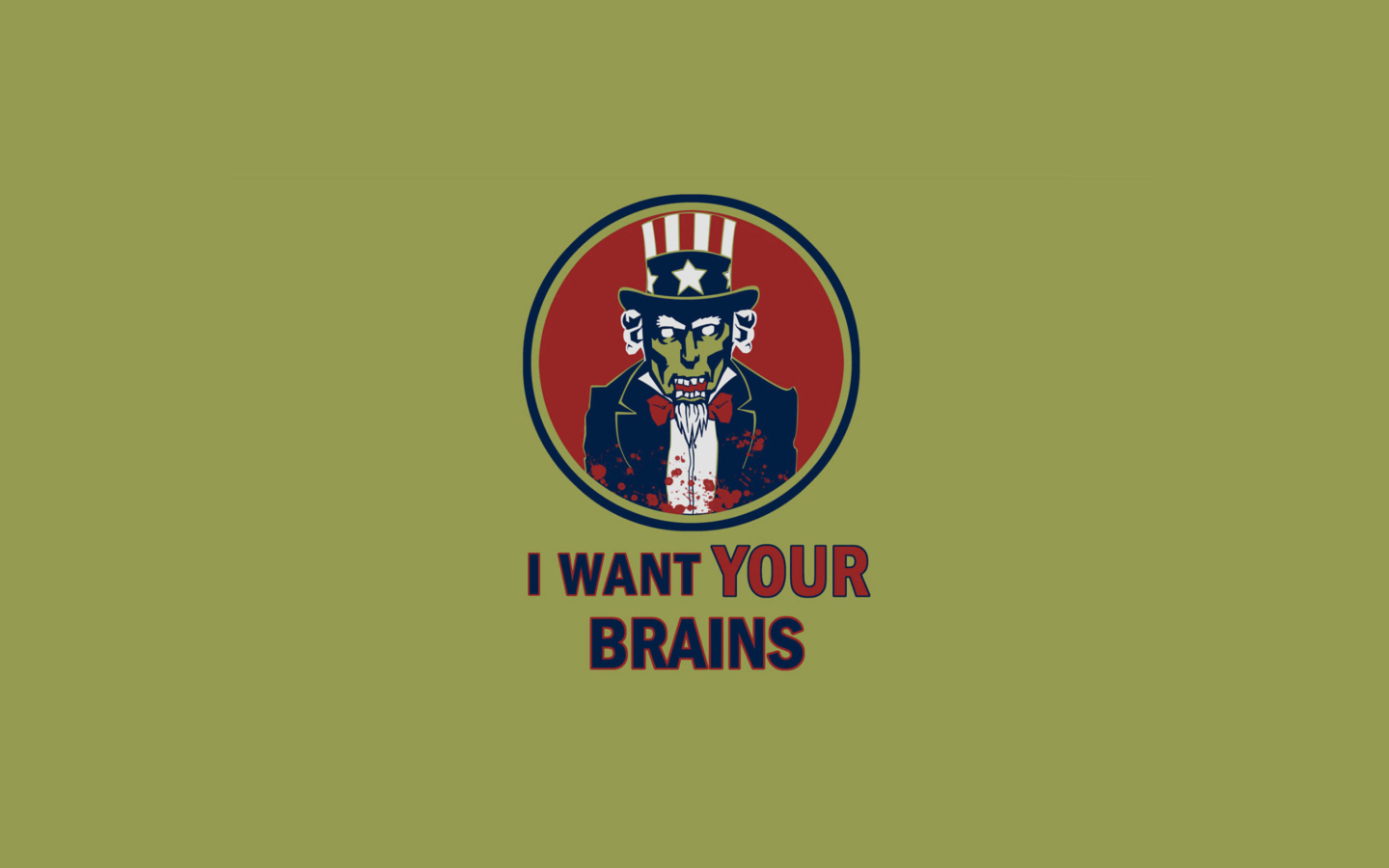 Screenshot №1 pro téma I Want Your Brains 1440x900