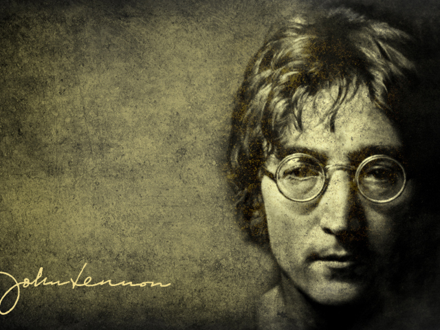 Fondo de pantalla John Lennon 640x480