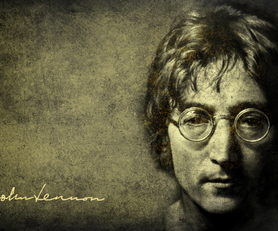 Fondo de pantalla John Lennon 960x800