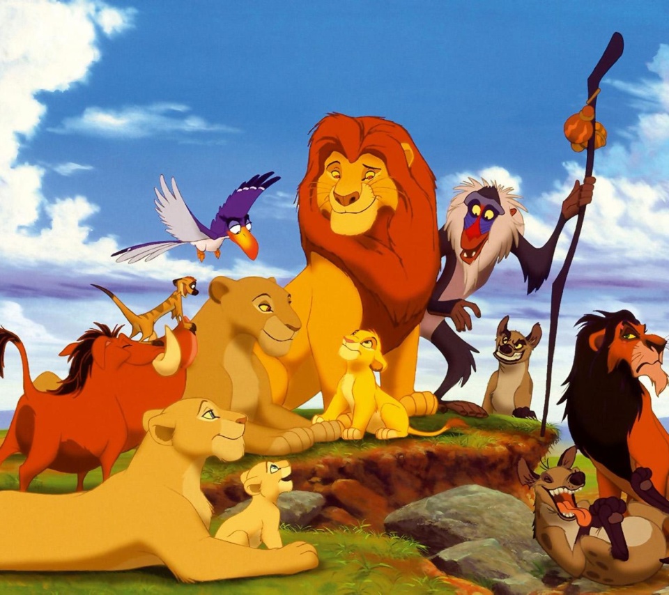 The Lion King Disney Cartoon wallpaper 960x854