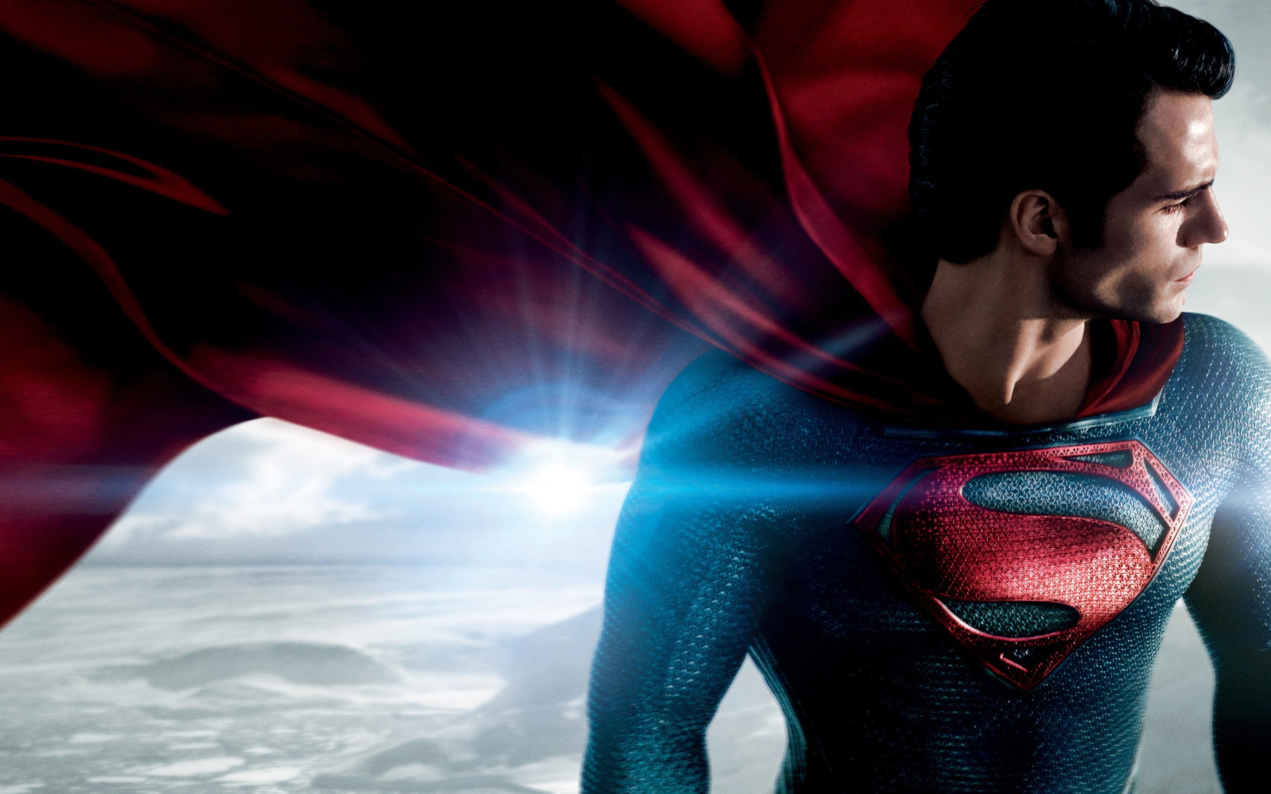 Screenshot №1 pro téma Superman 2013 Man Of Steel 2560x1600