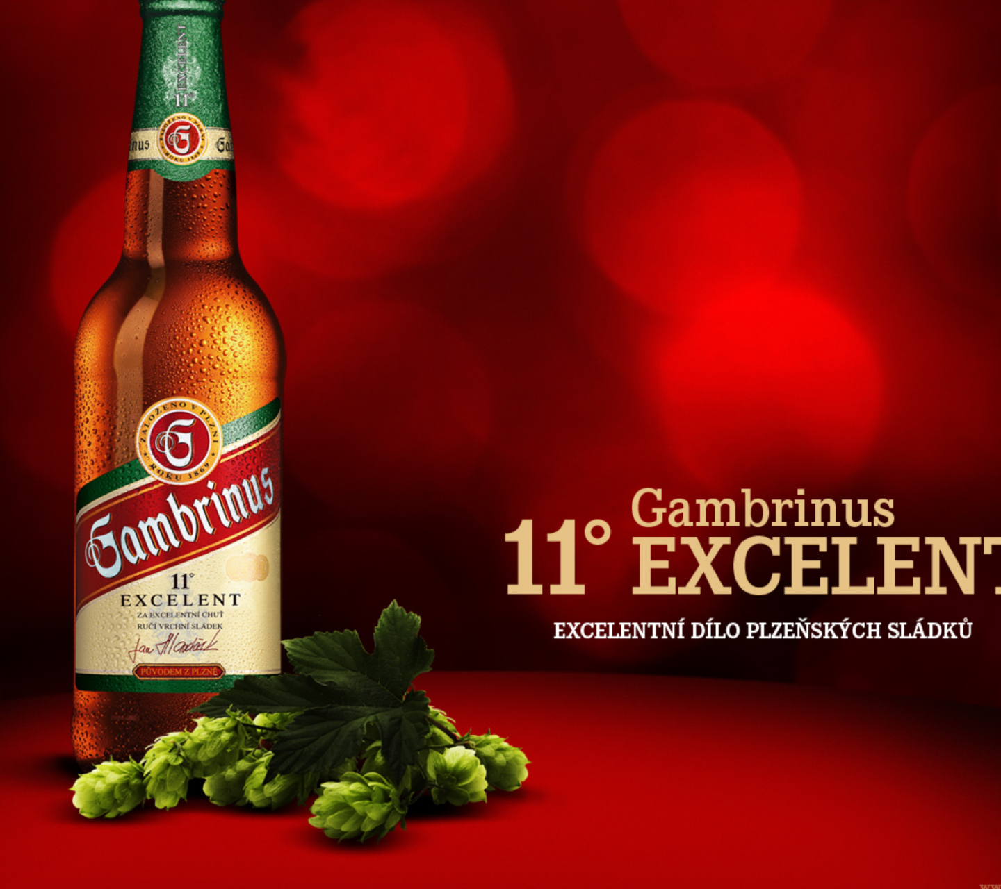 Sfondi Gambrinus Excelent Lahev 1440x1280