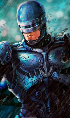 RoboCop Cyberpunk Film wallpaper 240x400