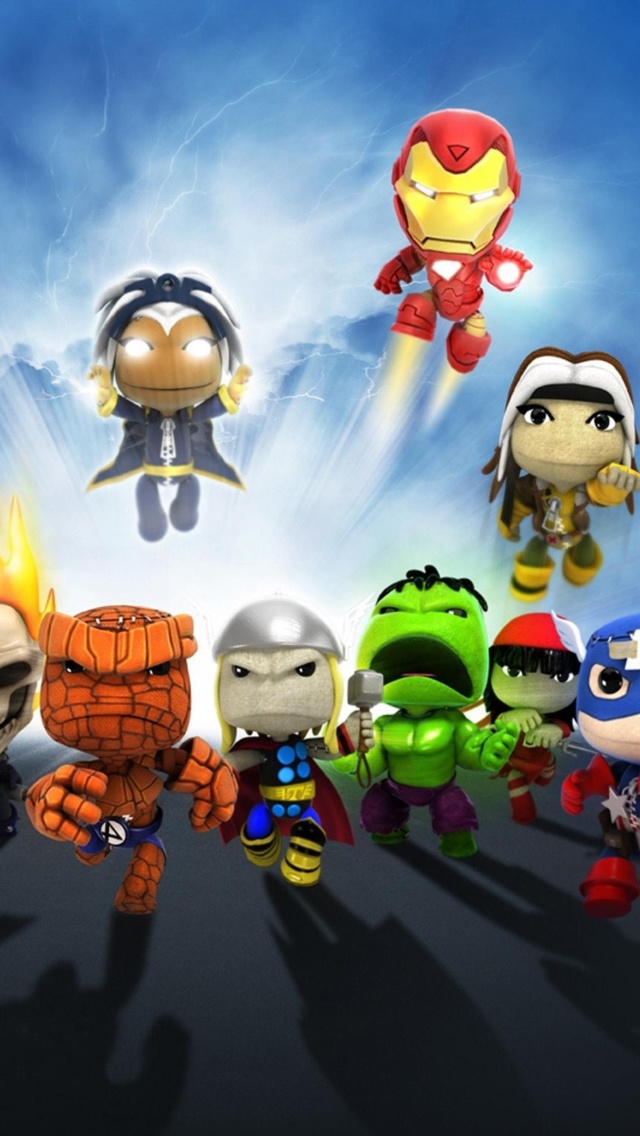 Planet Marvel Superheroes Kids screenshot #1 640x1136