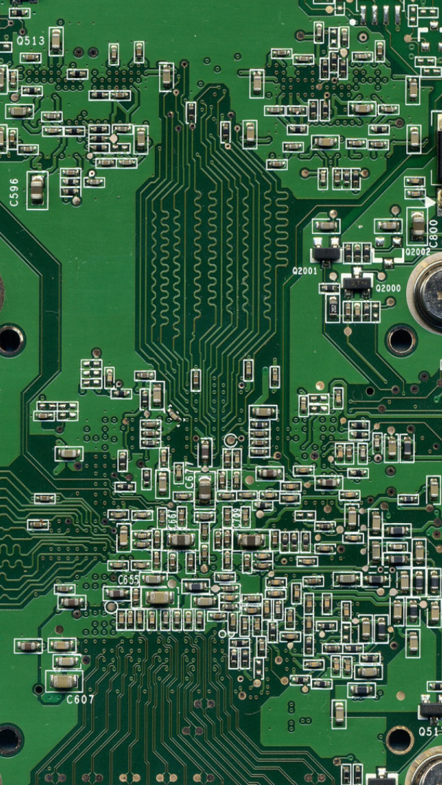 Computer Motherboard wallpaper 640x1136