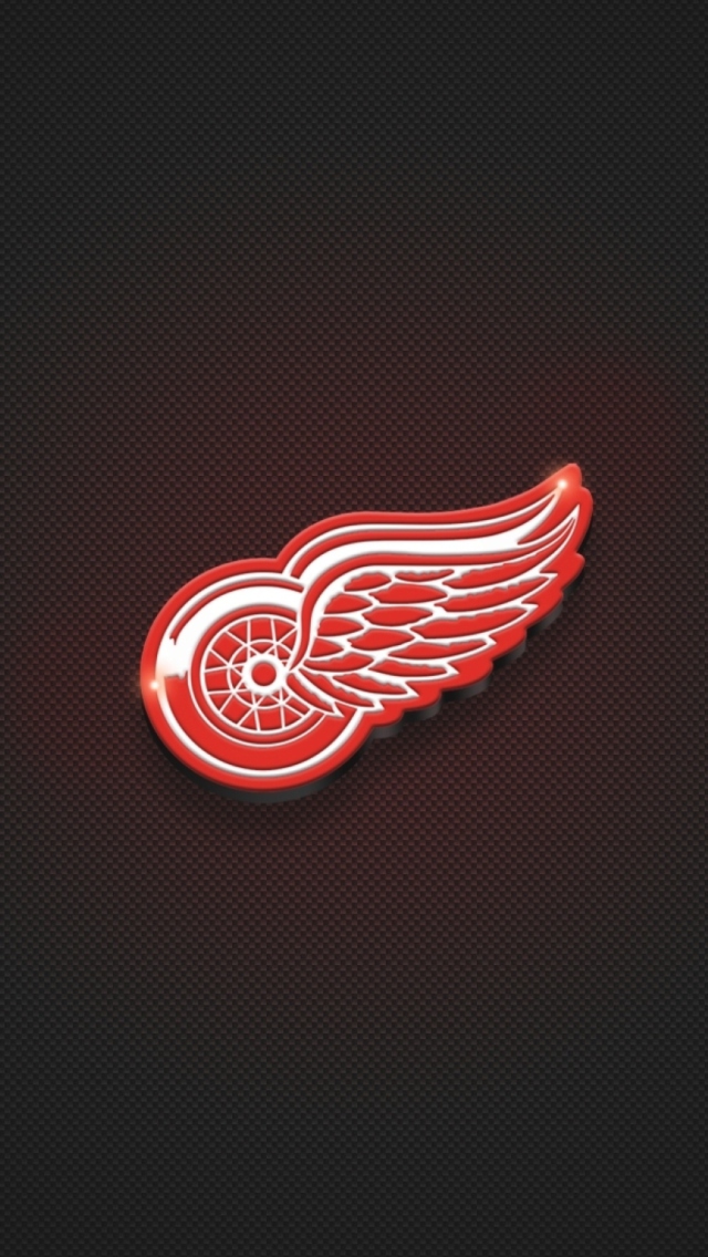 Screenshot №1 pro téma Detroit Red Wings 640x1136