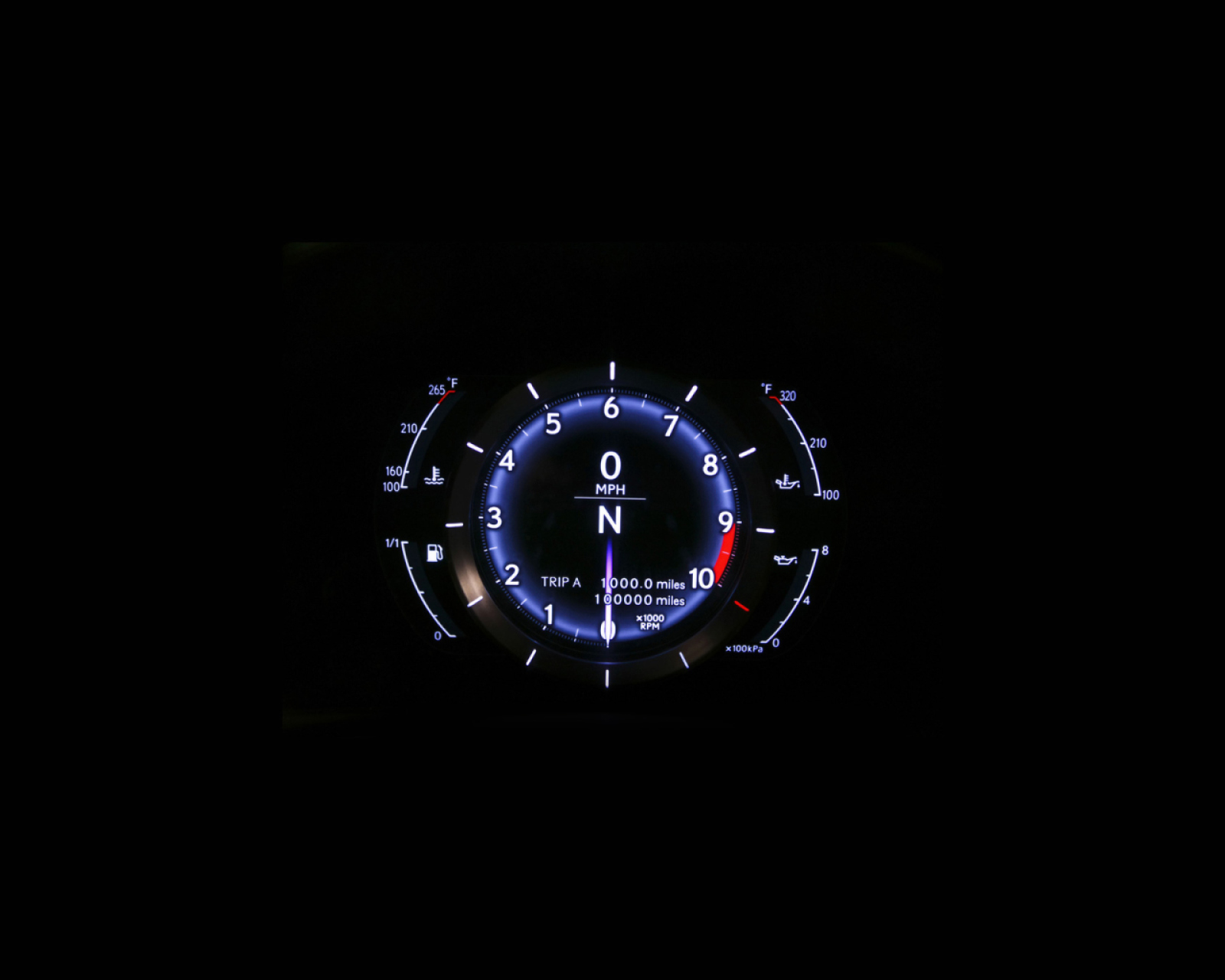 Das Speed Meter Display Wallpaper 1600x1280