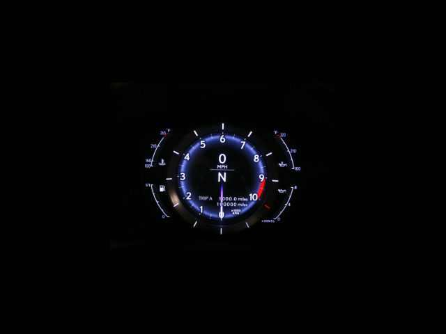 Das Speed Meter Display Wallpaper 640x480