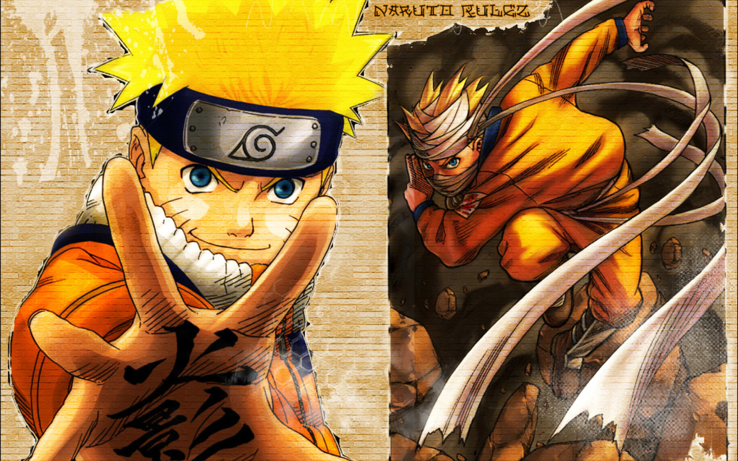 Screenshot №1 pro téma Naruto 1440x900