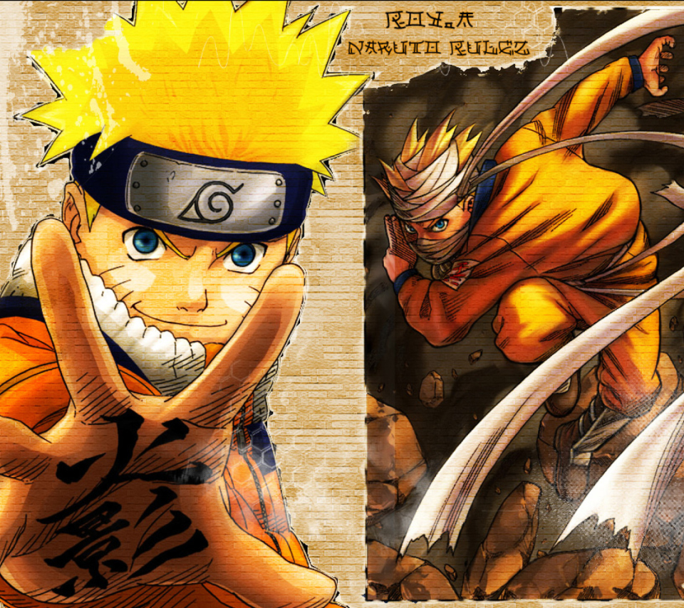 Das Naruto Wallpaper 960x854