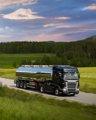 Kostenloses Scania R-Series Wallpaper für 128x160