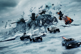 Kostenloses The Fate of the Furious 2017 Film Wallpaper für 320x240