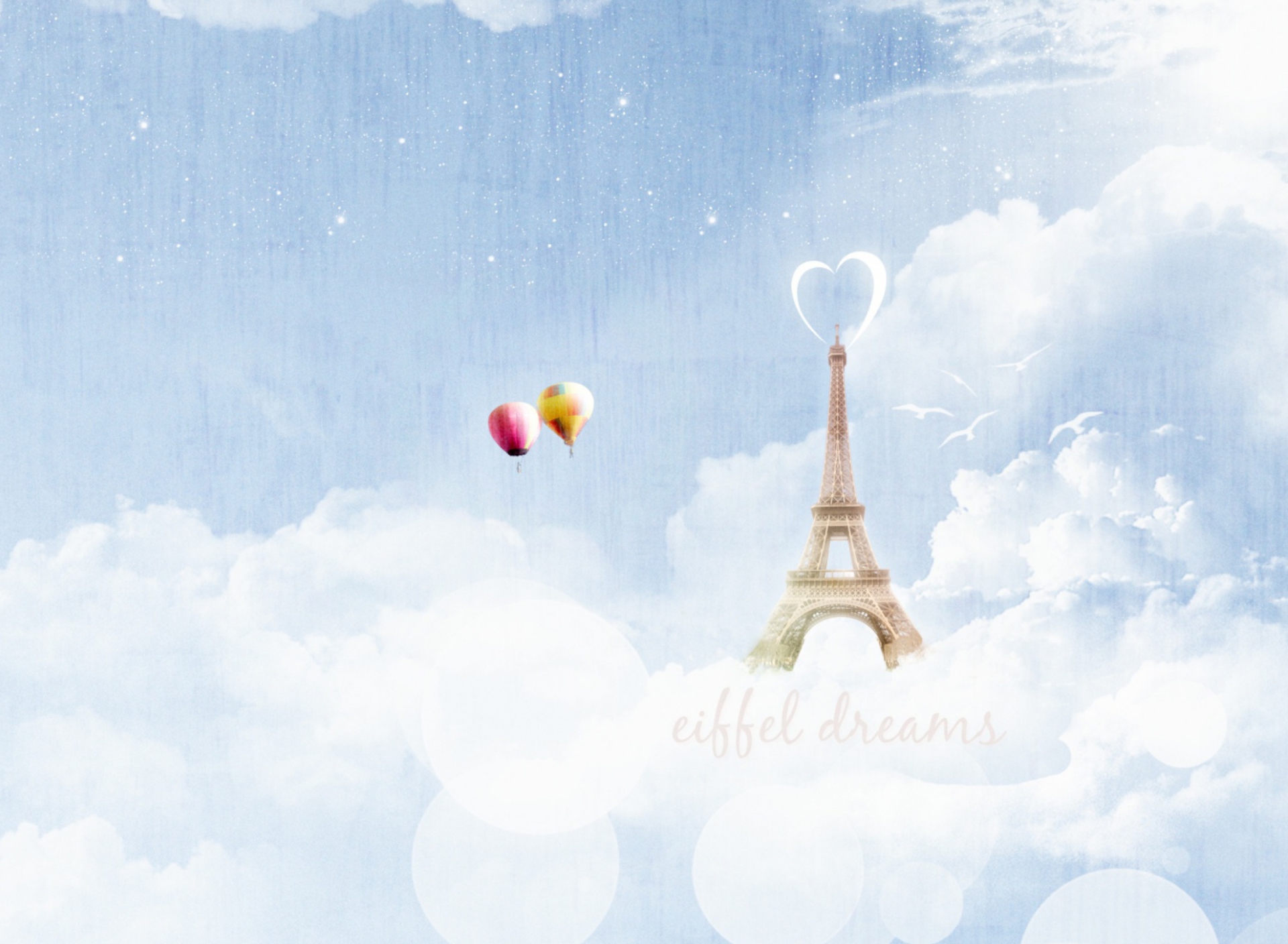 Screenshot №1 pro téma Eiffel Dreams 1920x1408