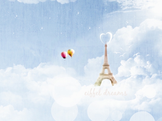 Eiffel Dreams wallpaper 640x480