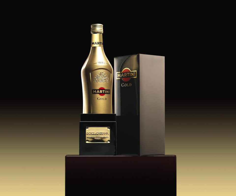 Обои Martini Gold 960x800
