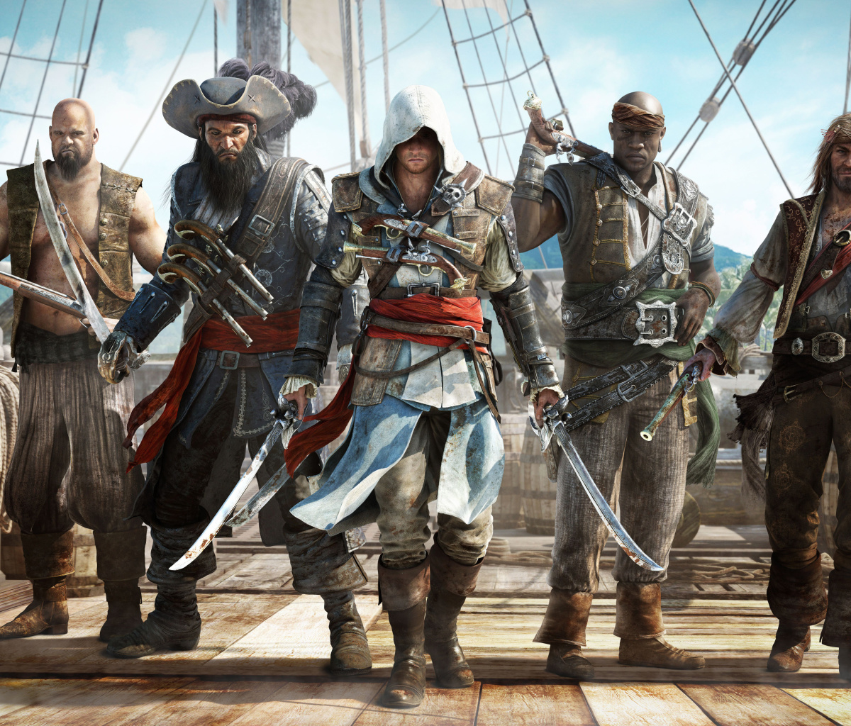 Fondo de pantalla Assassins Creed IV Black Flag 1200x1024