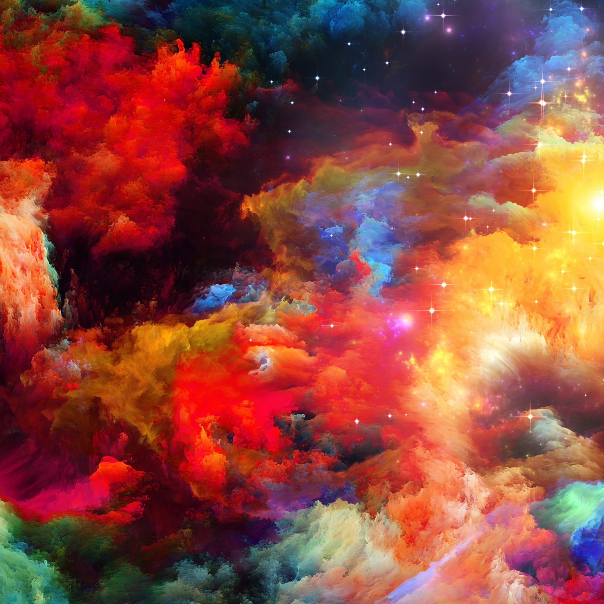 Das Cosmic Sky Wallpaper 2048x2048