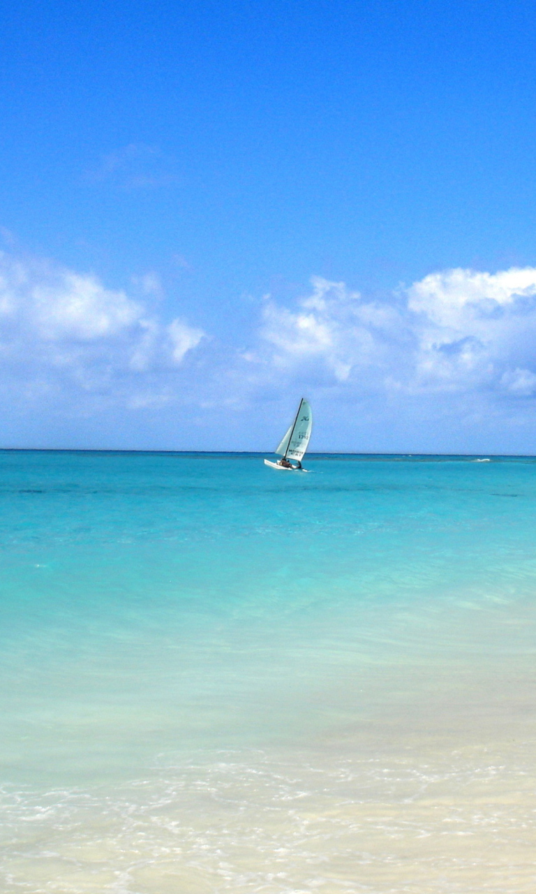 Screenshot №1 pro téma Sailing In Paradise 768x1280