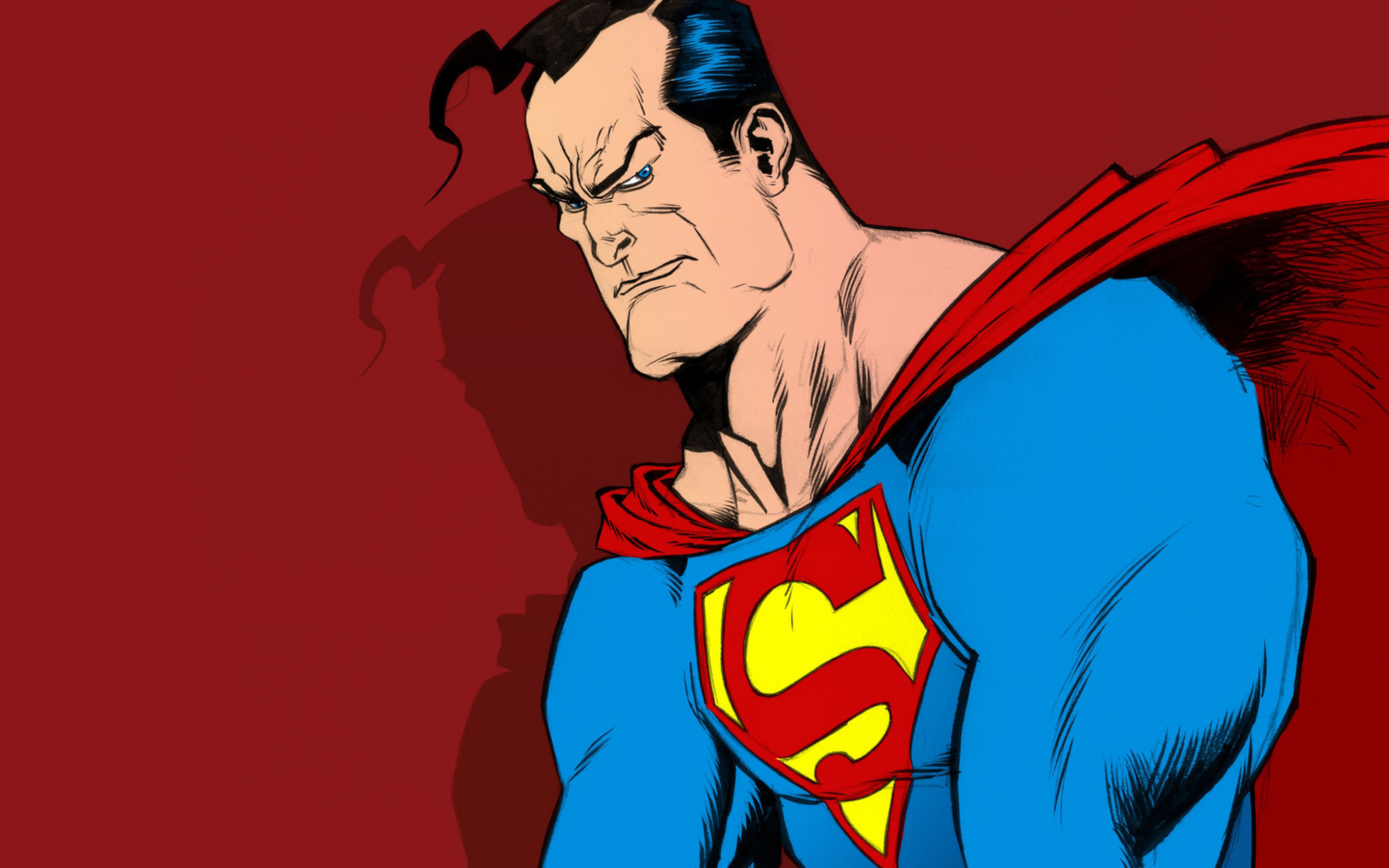 Screenshot №1 pro téma Superman Comic Art 1680x1050