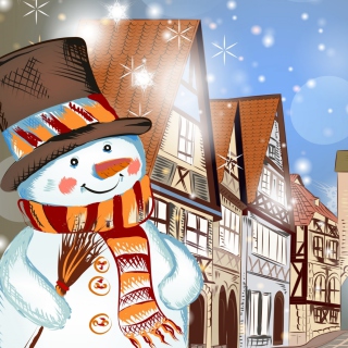Christmas in Nuremberg - Obrázkek zdarma pro iPad 2