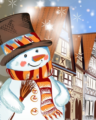 Christmas in Nuremberg - Obrázkek zdarma pro 132x176