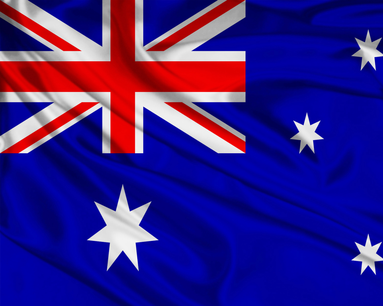 Screenshot №1 pro téma Flag Of Australia 1280x1024