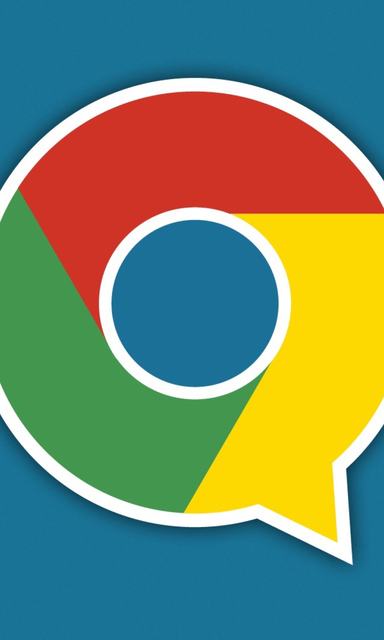 Обои Chrome Browser 768x1280