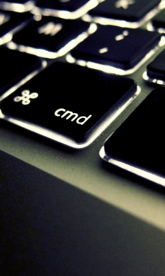 Fondo de pantalla Apple Keyboard 240x400