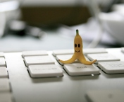 Fondo de pantalla Funny Banana 176x144