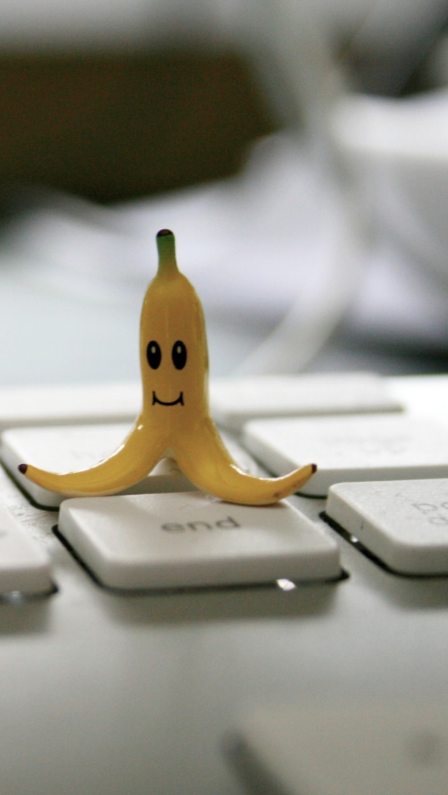 Das Funny Banana Wallpaper 640x1136
