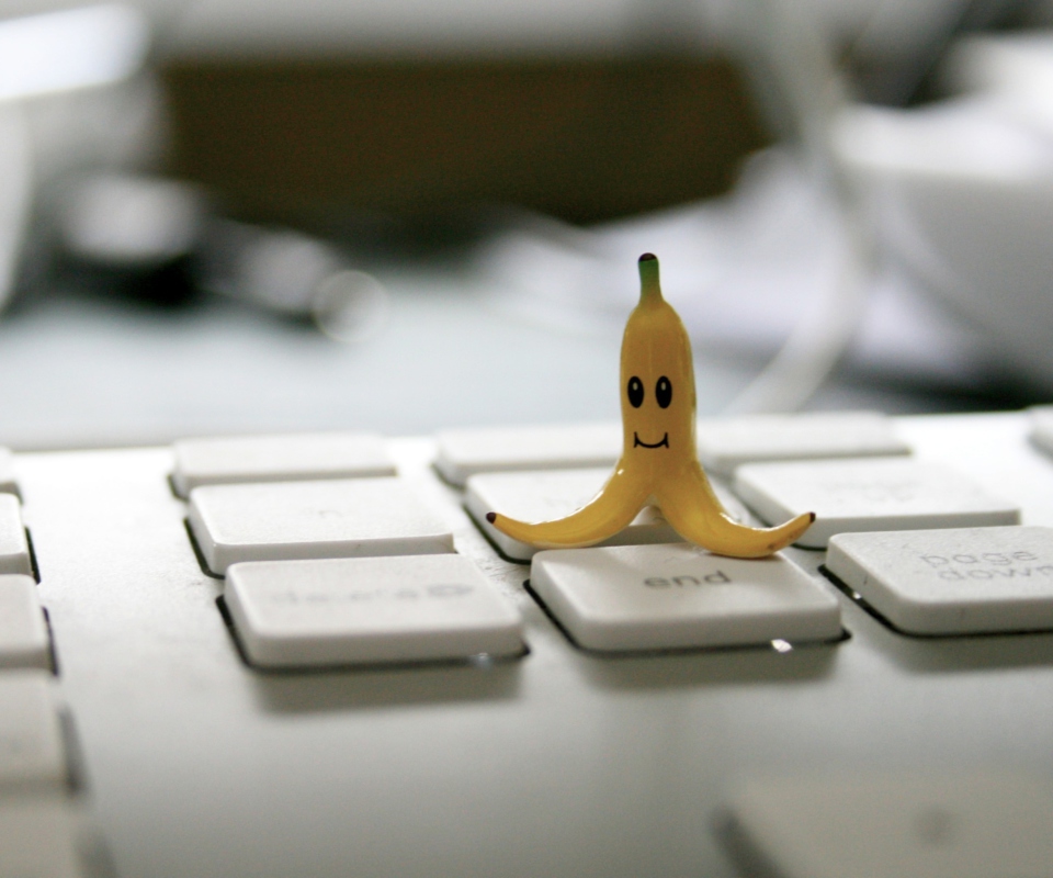Fondo de pantalla Funny Banana 960x800