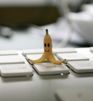 Funny Banana papel de parede para celular para iPad 2